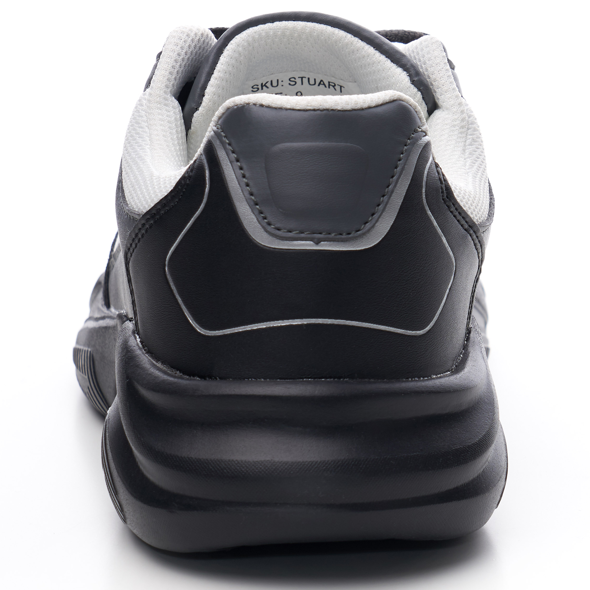 Alpine Swiss Stuart Mens Chunky Sneakers Retro Platform Dad Tennis